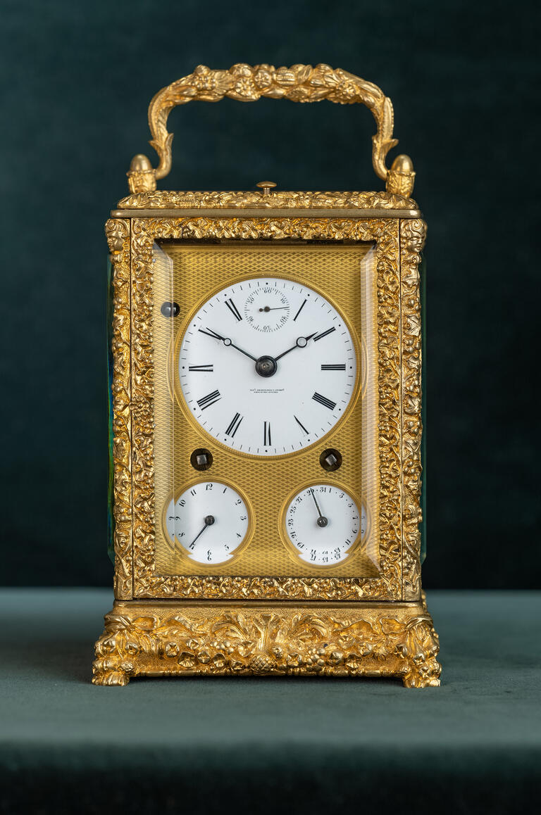 Zwitserse reisklok  ca 1830