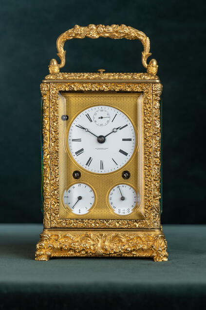 Zwitserse reisklok  ca 1830