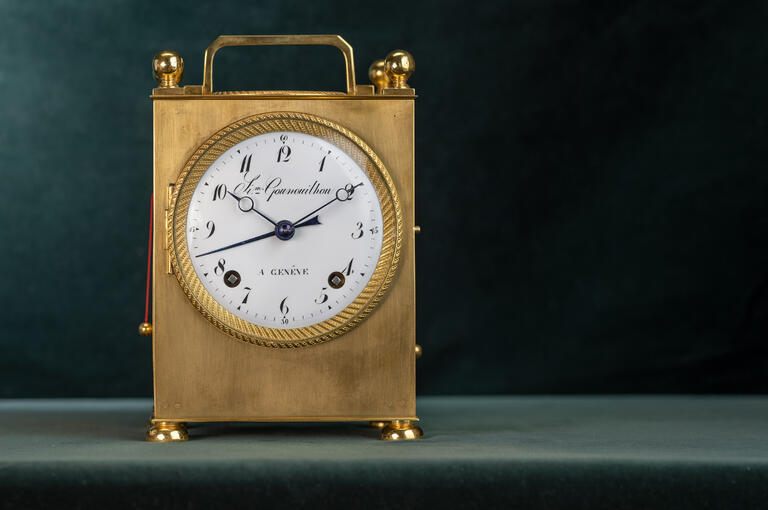 Zwitserse reisklok ca 1810