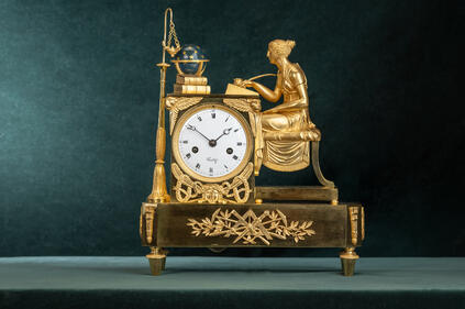 Franse pendule Liseuse Ballife ca 1810